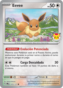 CARTA EEVEE POKEMON DAY EDICION LIMITADA