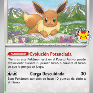 CARTA EEVEE POKEMON DAY EDICION LIMITADA