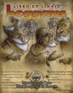 CHANGELING: EL ENSUEÑO - LIBRO DE LINAJE BOGGANS