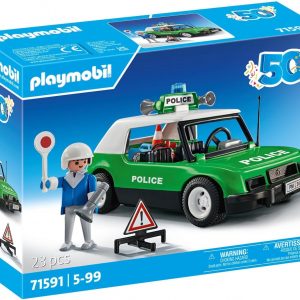COCHE POLICIA CLASICO PLAYMOBIL