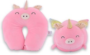 COJIN DE VIAJE PELUCHE ANIMALES SURTIDOS