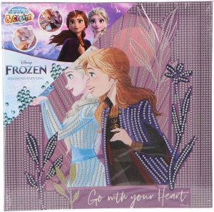 CUADRO DIAMANTES Y CREA BORDADOS FROZEN