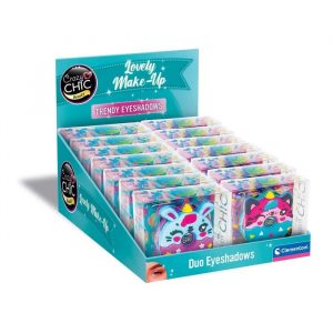 CRAZY CHIC DISPLAY 14 LOVELY ANIMAL DONUTS (AZUL)