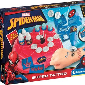 MARVEL SUPER TATTOO TATUAJES SPIDERMAN