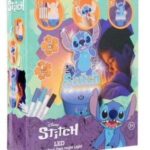 STITCH FIGURA PARA PINTAR CON LUZ LED