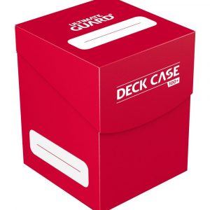 DECK CASE 100+ TAMAÑO STANDARD ROJO