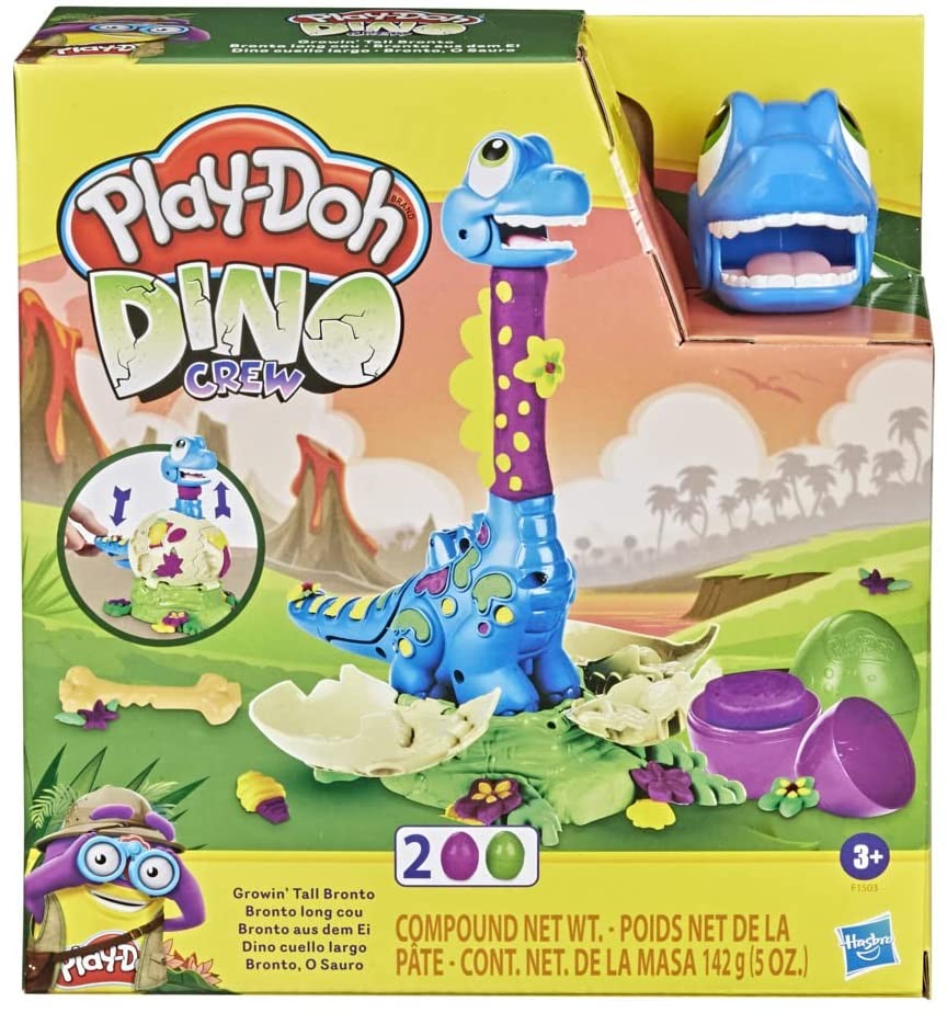DINO CUELLO LARGO PLAYDOH