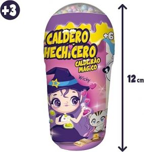 DISPLAY 12 UDS CALDERO HECHICERO MASCOTA ENCANTADA