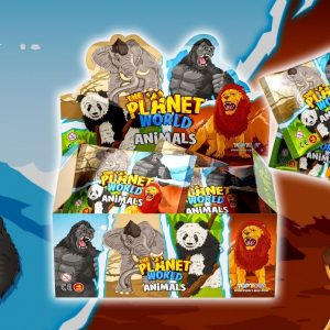 DISPLAY 16 SOBRES THE PLANET WORLD ANIMALS