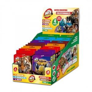 DISPLAY 24 CARTAS ANIMALES LUDUM 7 MOD. SURTIDOS