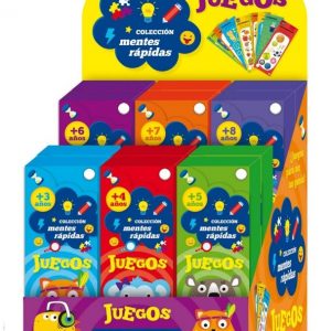DISPLAY 24 JUEGOS MENTES RAPIDAS