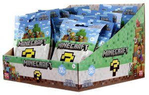 DISPLAY 24 SOBRES FIGURAS METAL MINECRAFT - 4 CM SURTIDO