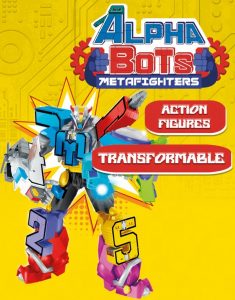 DISPLAY 4 ALPHA BOTS - METAFIGHTERS