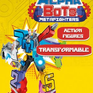 DISPLAY 4 ALPHA BOTS - METAFIGHTERS