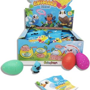 DISPLAY 8 EGGY ANIMALS BIRDS