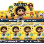 DISPLAY 8 FIGURAS ONE PIECE COSBI COLLECTION
