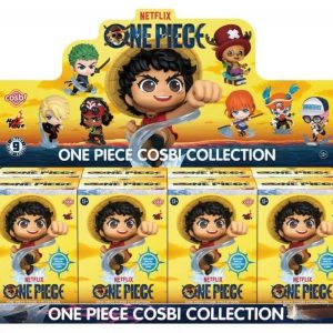 DISPLAY 8 FIGURAS ONE PIECE COSBI COLLECTION