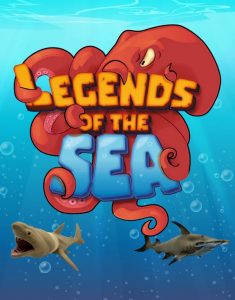 DISPLAY 8 SOBRES LEGENDS OF THE SEA - ANIMAL PREDATORS