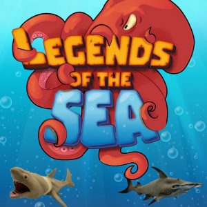 DISPLAY 8 SOBRES LEGENDS OF THE SEA - ANIMAL PREDATORS