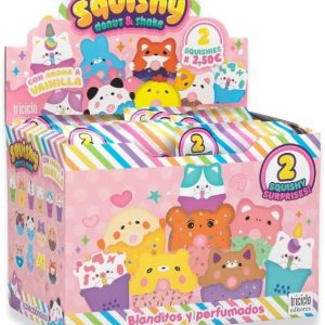 DISPLAY 8 SOBRES SQUISHY DONUT & SHAKE