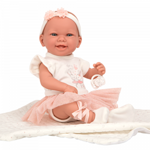 ELEGANCE 42 CM ZOE BAILARINA C/MANTA