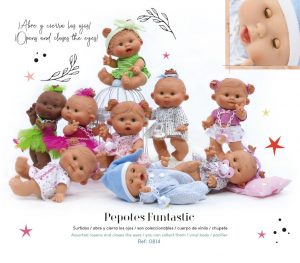 EXPOSITOR 8 PEPOTES FUNTASTIC (OJOS MOVILES) -434-