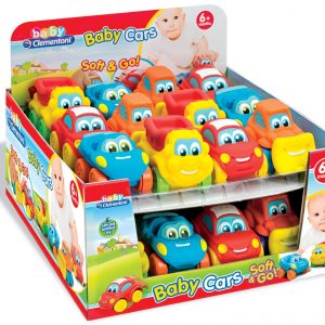 Expositor de 24 BABY CAR SOFT & GO COCHECITOS BLANDITOS