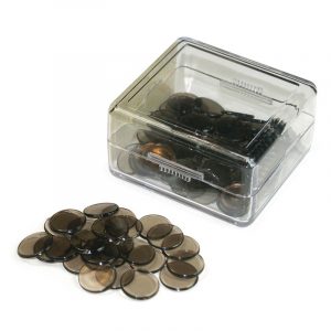 FICHAS DE BINGO TRASLUCIDAS PARA MARCAR