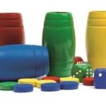 FICHAS PARCHIS 4 JUGADORES MADERA