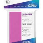 FUNDA METALIZADA FUCSIA 50 U. ULTIMATE GUARD