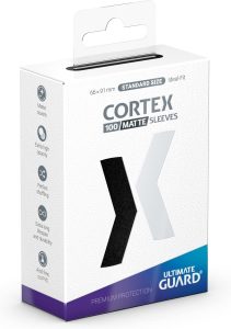 FUNDAS CORTEX TAMAÑO STANDARD 100UD - NEGRO MATE