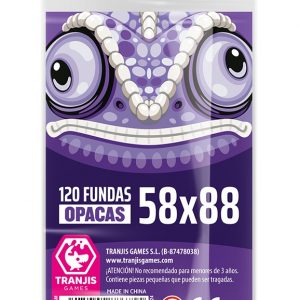 FUNDAS OPACAS CAMALEON MORADO 58x88 120 U.