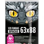 FUNDAS OPACAS DRAGON NEGRO 63x88 120 U.