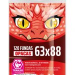 FUNDAS OPACAS DRAGON ROJO 63x88 120 U.