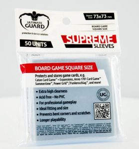 FUNDAS PARA JUEGOS DE MESA (CATAN) 73x73 mm Ultimate Guard