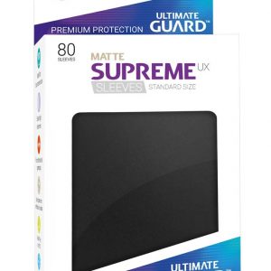 FUNDAS SUPREME UX TAMAÑO STANDAR NEGRO MATE 80 U