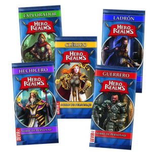 DISPLAY 25 SOBRES DE PERSONAJES HERO REALMS