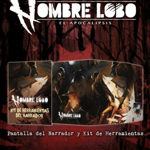 HOMBRE LOBO: EL APOCALIPSIS - PANTALLA DEL NARRADOR + KIT HERRAMIENTAS