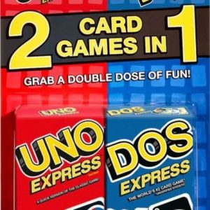 COMBO JUEGOS DE CARTAS UNO EXPRESS Y DOS EXPRESS