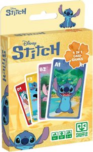 JUEGO DE CARTAS 4 EN 1 STITCH SHUFFLE