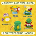 JUEGO DE CARTAS SUPERTHINGS CON MUÑECOS