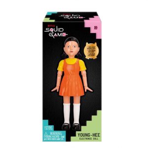 JUEGO DEL CALAMAR MUÑECA ELECTRONICA YOUNG HEE
