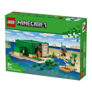 LEGO MINECRAFT LA CASA-TORTUGA DE LA PLAYA