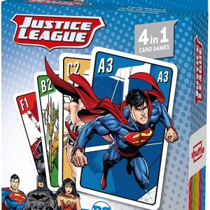 LA LIGA DE LA JUSTICIA DC BARAJA 4 EN 1