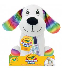 COLOREA TU PELUCHE CACHORRITO + 3 ROTULADORES