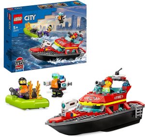 LEGO CITY LANCHA DE RESCATE DE BOMBEROS