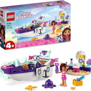 LEGO 10786 BARCO Y SPA DE GABBY DOLL HOUSE Y SIREGATA
