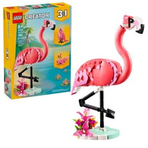 LEGO 3 EN 1 CREATOR - FAUNA SALVAJE: FLAMENCO ROSA