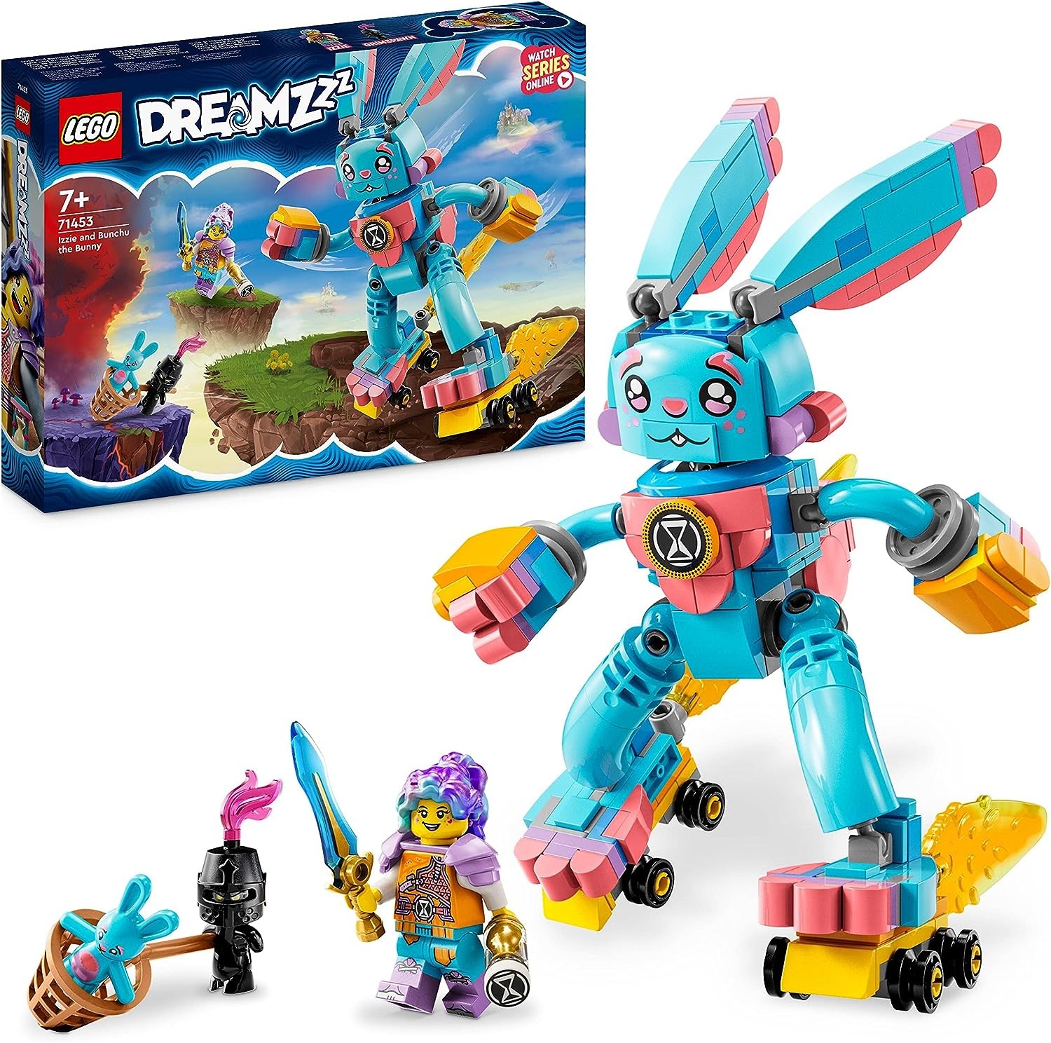 lego-71453-izzie-y-el-conejo-bunchu LEGO 71453 IZZIE Y EL CONEJO BUNCHU - Imagen 1