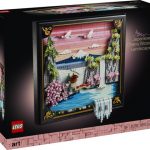 LEGO ART - PAISAJE JAPONES CON CEREZOS